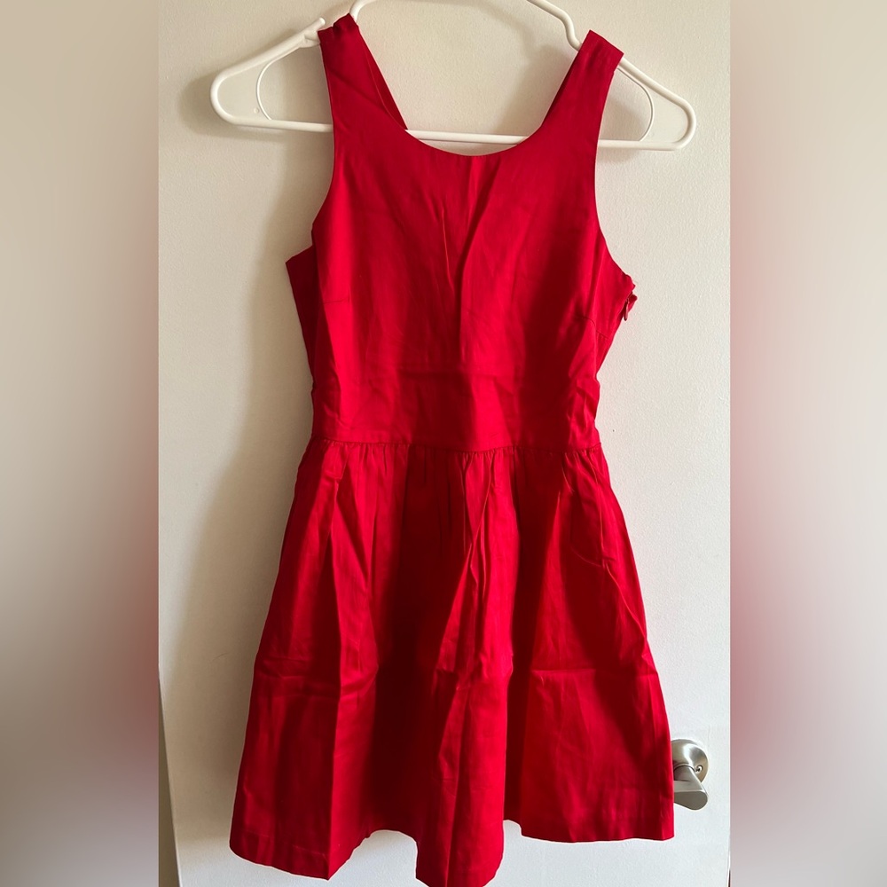 Okaidi girls red dress size 10